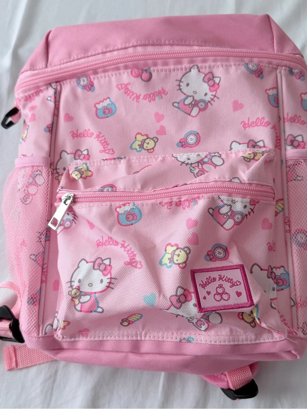 New Sanrio Hello Kitty Backpack Rucksack “Pop Kitty “ Pink Lightweight 12x9x5